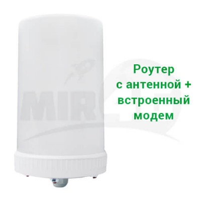  4G роутер Kroks Rt-Pot с усиливающей антенной 9 дБи (2 в 1, Wi-Fi роутер и антенна)
