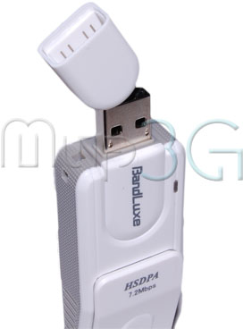 3G модем BandLuxe C120 и магнитный колпачок