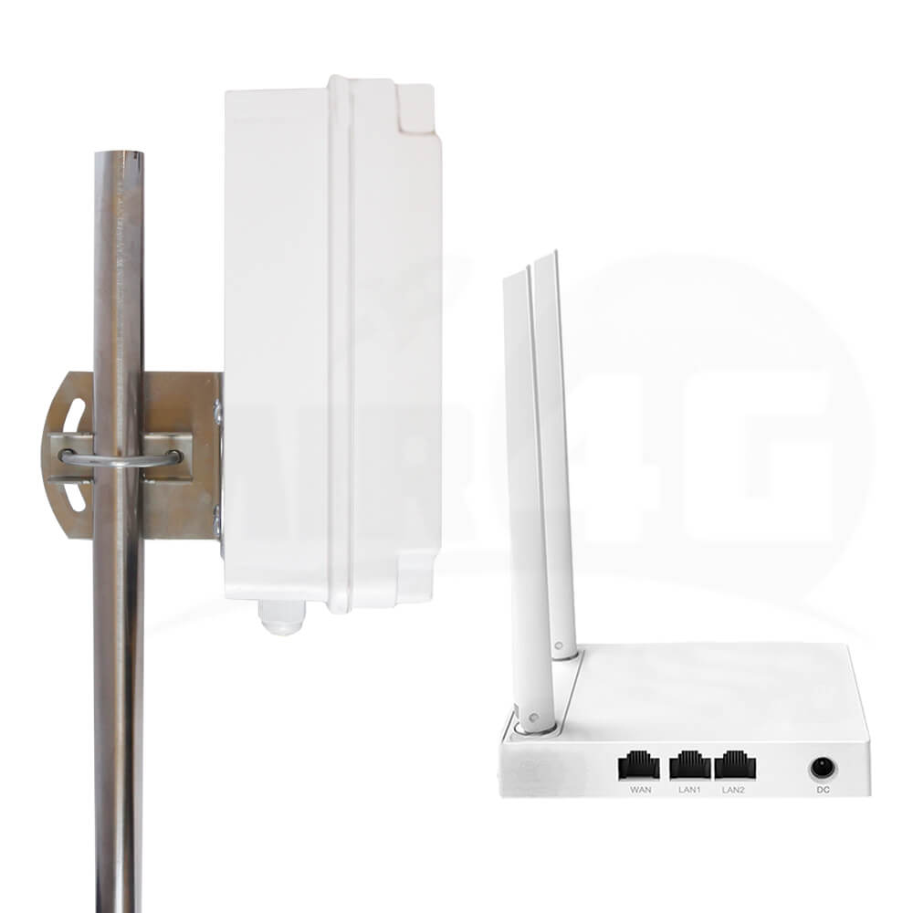 4G Wifi Интернет комплект с гермобоксом - комплектация