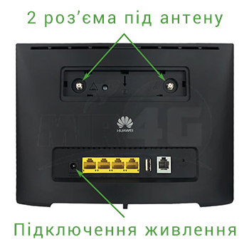 4G Wifi роутер Huawei B525 - выходи під антену