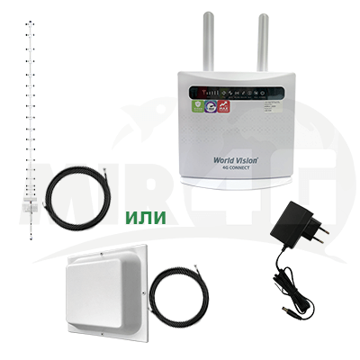 3G 4G комплект для дома и офиса - усиливающие антенны