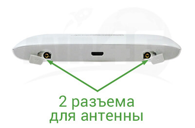 4G роутер ZTE MF920, разъем для подключения антенны 4G роутер ZTE MF920 - подключение антенны